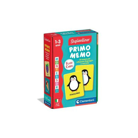 gioco educativo clementoni 16830 sapientino montessori flashcards