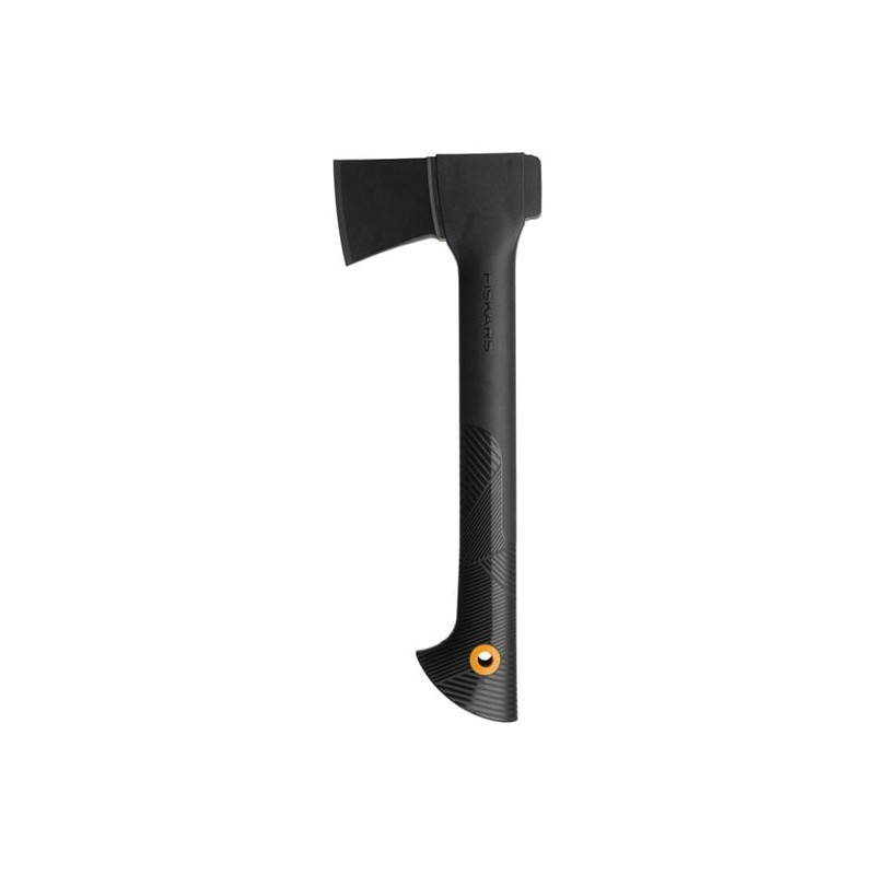 accetta fiskars solid a6 ascia di sopravvivenza universale nero/arancione