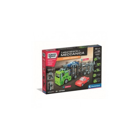 gioco clementoni laboratorio di meccanica camion bisarca 10in1