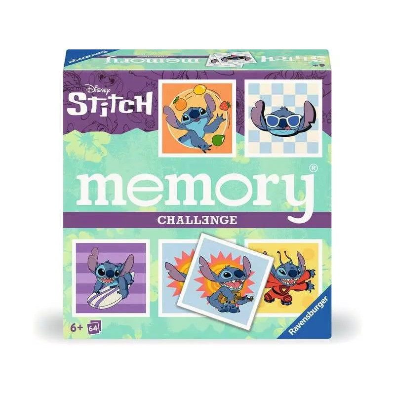 gioco memory ravensburger 24697 disney stitch