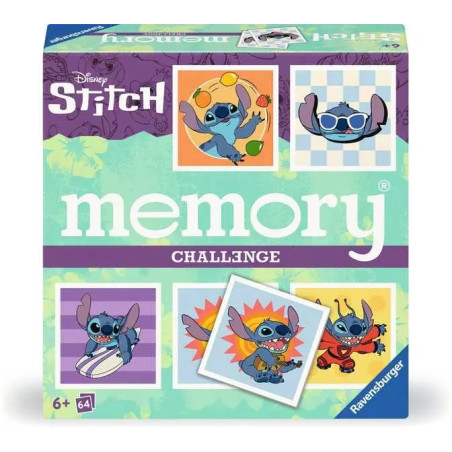 gioco memory ravensburger 24697 disney stitch