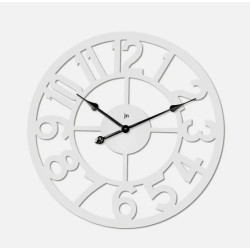 orologio da parete lowell 21551b justaminute bianco