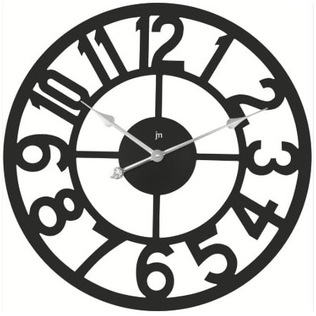 orologio da parete lowell 21551n justaminute nero
