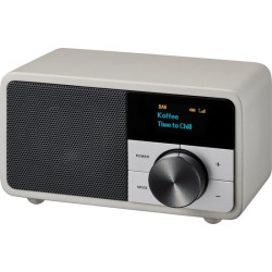 radio sangean genuine mini ddr-7 dab+/fm/bluetooth argento [a500419]