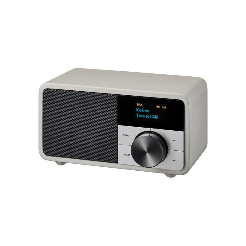 radio sangean genuine mini ddr-7 dab+/fm/bluetooth argento [a500419]