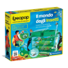 gioco educativo clementoni geopop 19428 il mondo degli insetti multicolore
