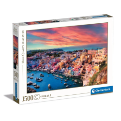 puzzle clementoni 31723 picturesque isola di procida per adulti 1500pz