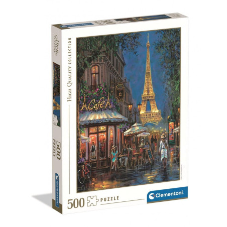 puzzle clementoni high quality collection notte al caffe' eiffel