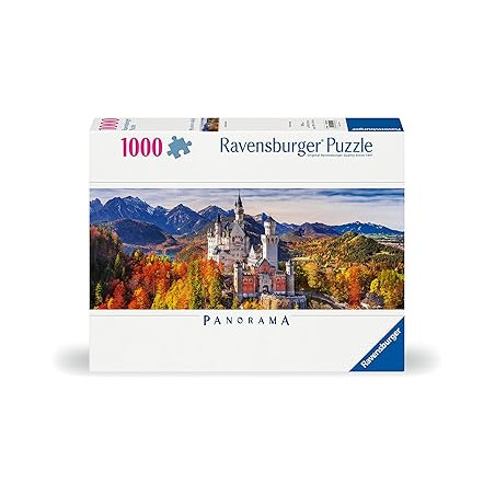 puzzle ravensburger castello in baviera multicolore 1000pz [12000445]