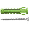 tasselli ad espansione fischer sx plus 6x30 s con vite verde 45pz