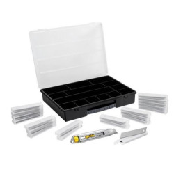 taglierino stanley 18mm interlock grigio [stht10019-9]