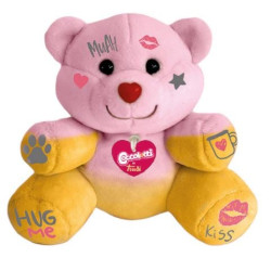 peluche trudi coccolotto honey love 8cm multicolore