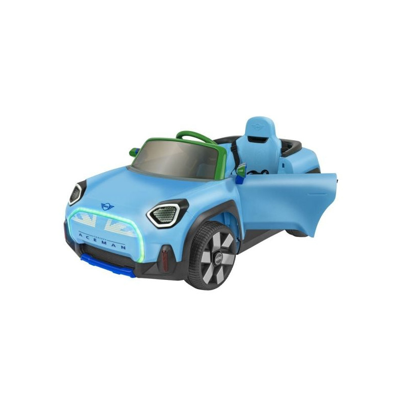 veicolo elettrico cavalcabile globo mini aceman rc con batteria litio