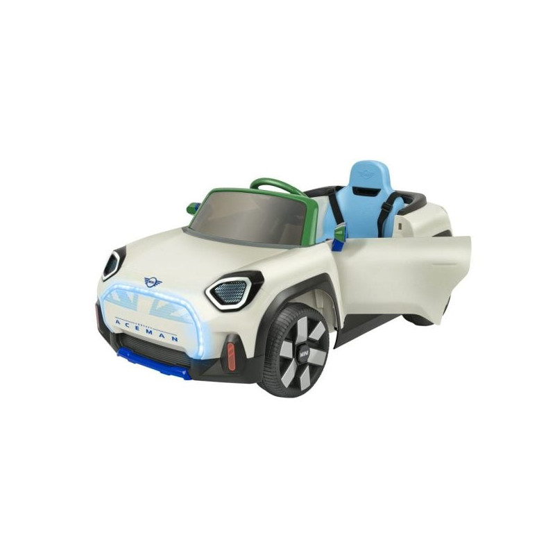 veicolo elettrico cavalcabile globo mini aceman rc con batteria litio