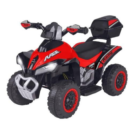 moto elettrica cavalcabile globo moto quad 6v max 20kg rosso [42897]