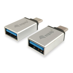 adattatore usb equip usb tipo-c argento [133473]