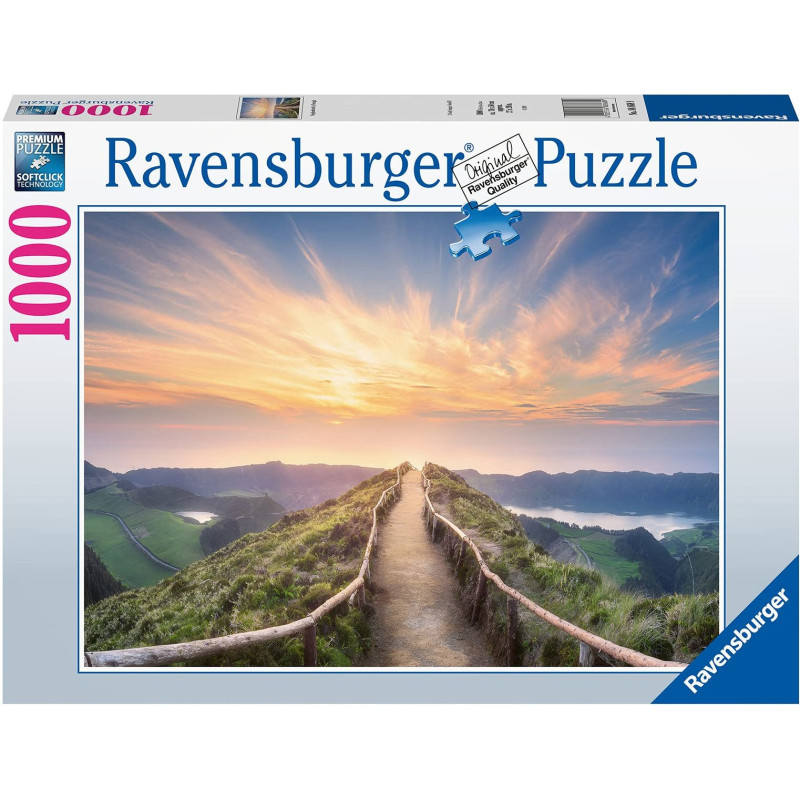 puzzle ravensburger ponta delgada azoren multicolore 1000pz [88868]