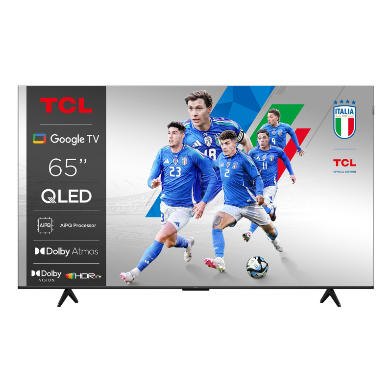 tv led 65" tcl 65p7k 4k uhd 3840x2160p smart tv classe e nero