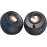 altoparlanti creative pebble x rgb per computer 15w nero [ugcrlk000000097]