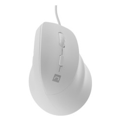 mouse natec crake 2 pro verticale ottico cablato 12800dpi bianco