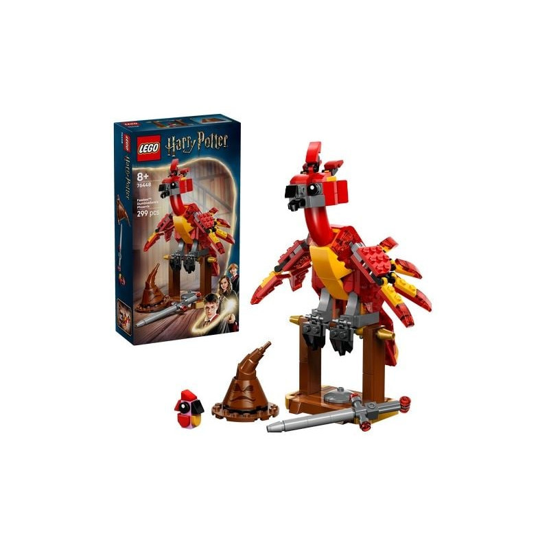 gioco da costruzione lego harry potter dumbledore's phoenix multicolore