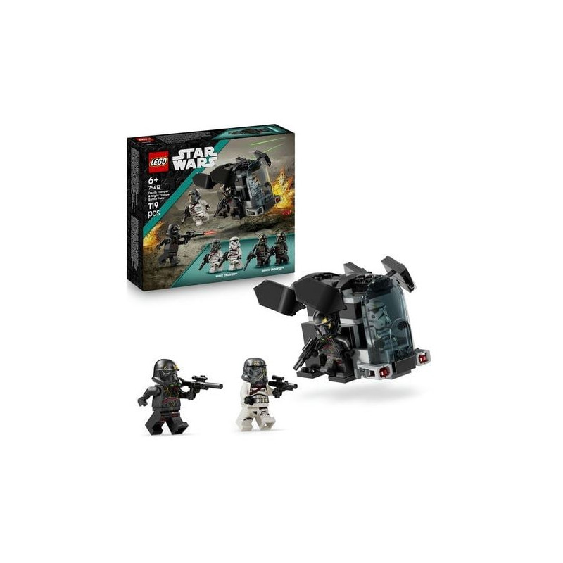 gioco da costruzione lego star wars pacchetto battaglia death trooper/night