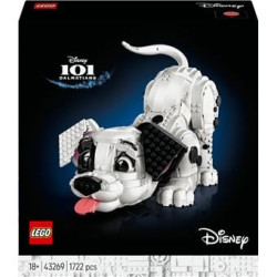 set di costruzione lego disney 43269 la carica dei 101 bianco/nero