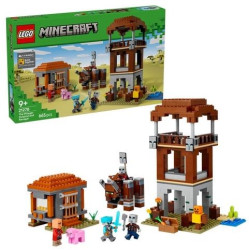 gioco da costruzione lego minecraft avamposto del saccheggiatore