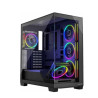 case modecom volcano stellar 5f midi-tower atx nero [at-stellar-5f-argb-10]