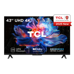 tv led 43'' tcl v6c 43v6c 4k uhd 3840x2160p smart tv classe