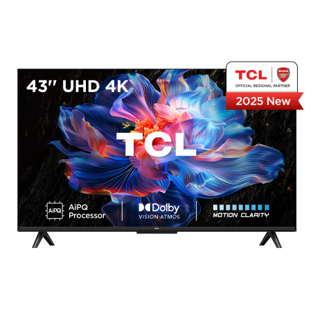 tv led 43'' tcl v6c 43v6c 4k uhd 3840x2160p smart tv classe
