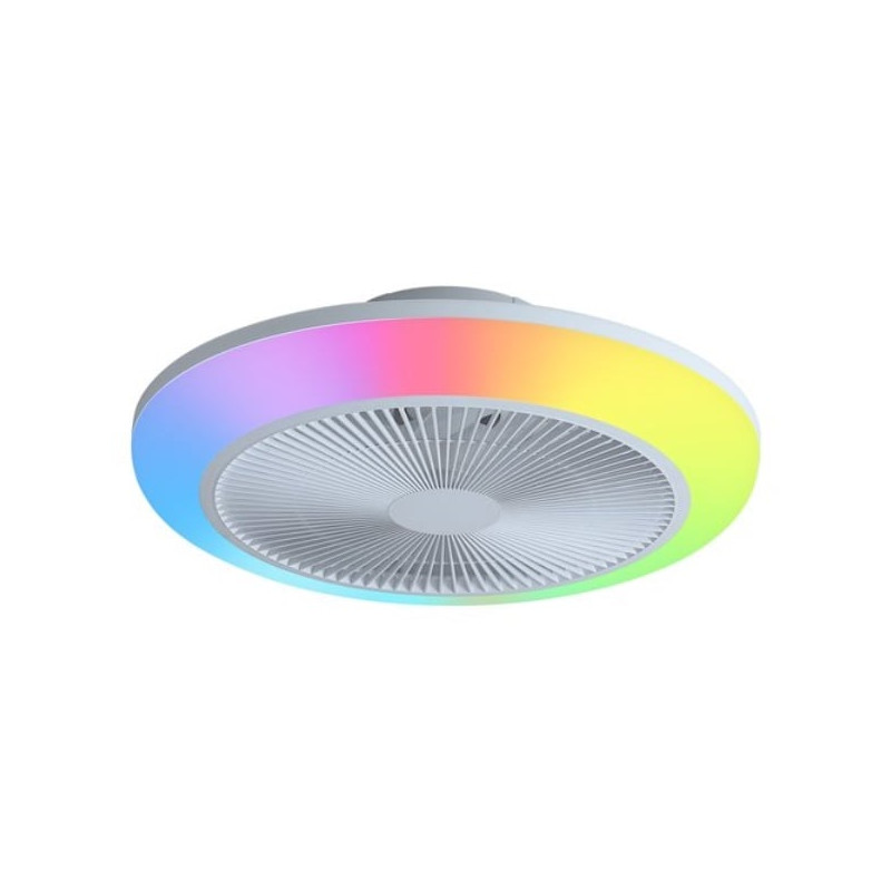 ventilatore soffitto briloner bt10022 con luce 24w bianco