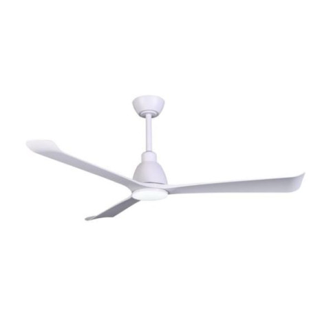 ventilatore da soffitto perenz 7153 b ir con luce 18w bianco