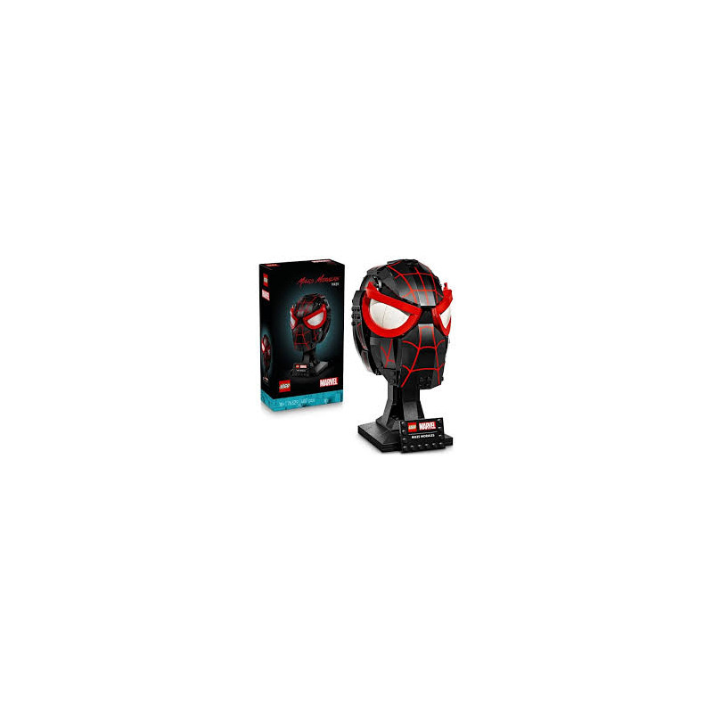 set da costruzione lego marvel maschera di miles morales multicolore
