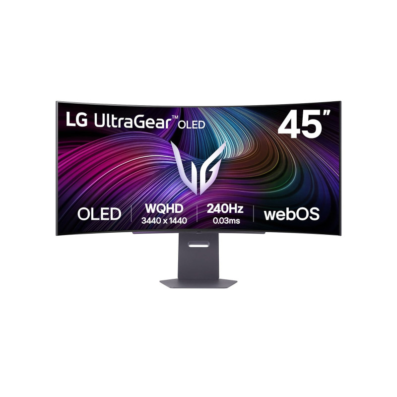 monitor led 45'' lg 45gx90sa-b qhd 3440x1440/0.03ms/classe