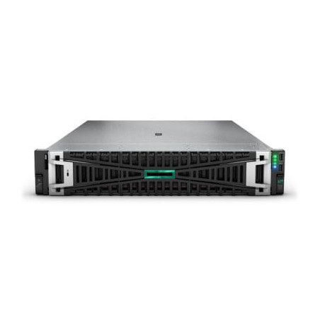 server rack hpe dl380 gen11 xeon-s 4510 12c 2x32gb/2x480gb ssd/2u/2.4ghz/argento/nero