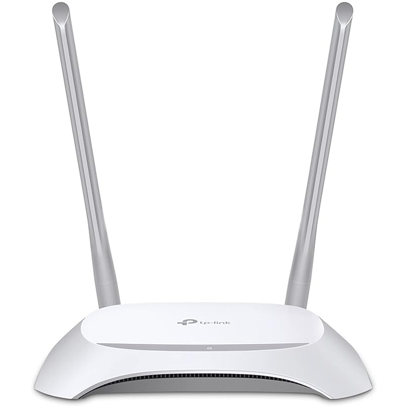 router tp-link wireless wi-fi 4 2.4ghz 300mbps bianco/grigio