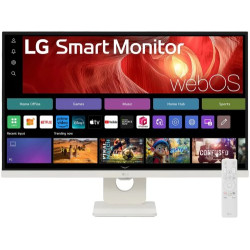 monitor led 27" lg 27u731sa-w 4k uhd 3840x2160p 5ms classe