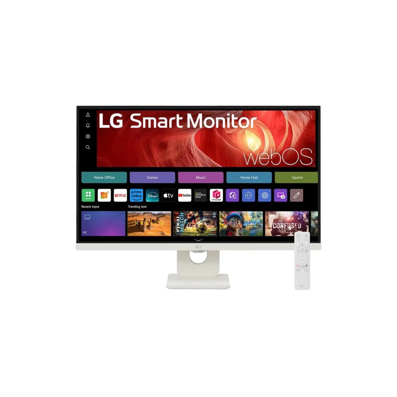 monitor led 27" lg 27u731sa-w 4k uhd 3840x2160p 5ms classe