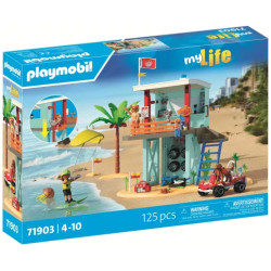 set da gioco playmobil my life stazione di pronto soccorso e carrello
