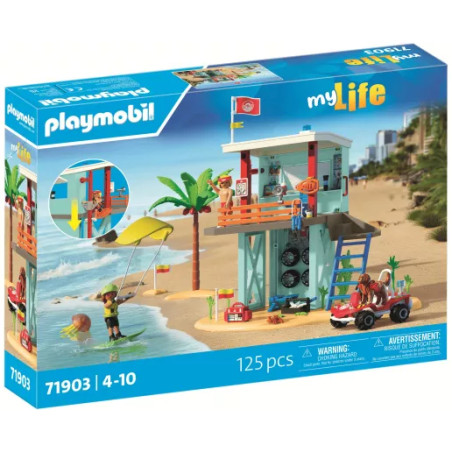 set da gioco playmobil my life stazione di pronto soccorso e carrello