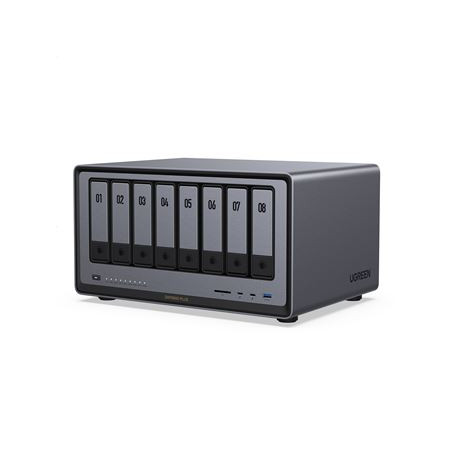 nas ugreen nasync dxp8800 plus 8 bay fino a 208tb 8x 24tb + 2x 8tb