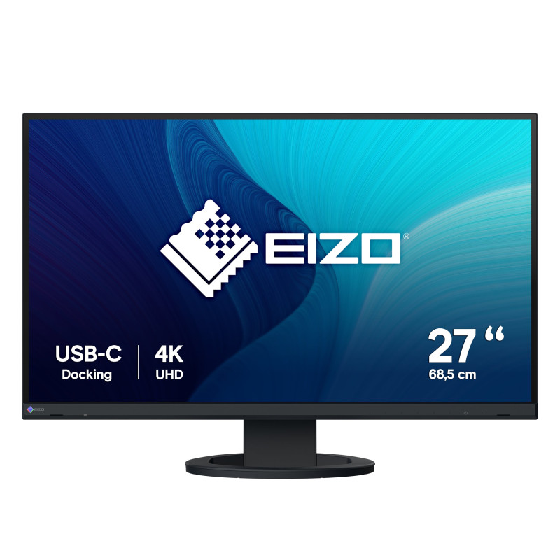 monitor led 27'' eizo flexscan 27 ev2740s-bk 4k uhd 3840x2160p/6ms/classe