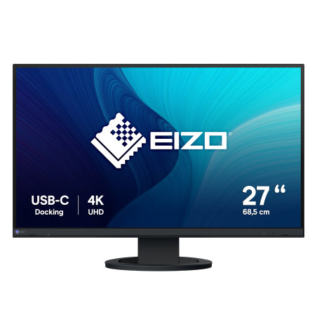 monitor led 27'' eizo flexscan 27 ev2740s-bk 4k uhd 3840x2160p/6ms/classe