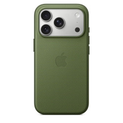 custodia apple techwoven per iphone 17 pro con magsafe verde