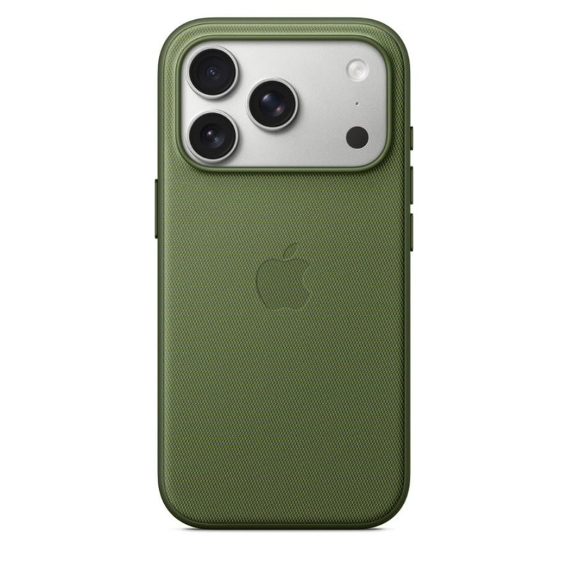 custodia apple techwoven per iphone 17 pro con magsafe verde