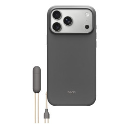 custodia apple con magsafe per beats iphone 17 pro max grigio granito