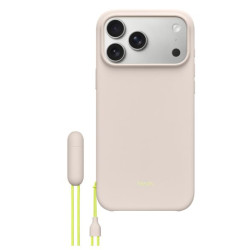 custodia apple con magsafe per beats iphone 17 pro max grigio gesso