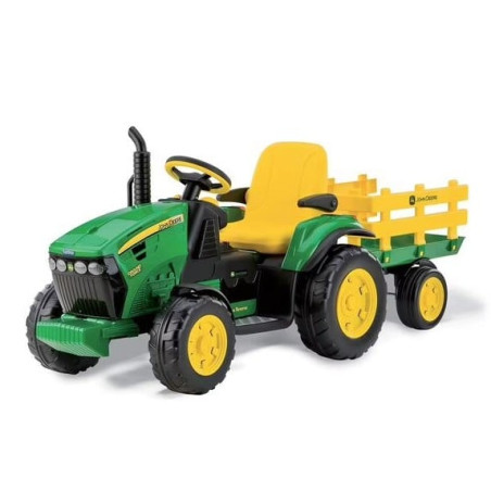 trattore elettrico peg perego john deere ground force 12v 8ah fino