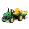 trattore elettrico peg perego john deere ground force 12v 8ah fino